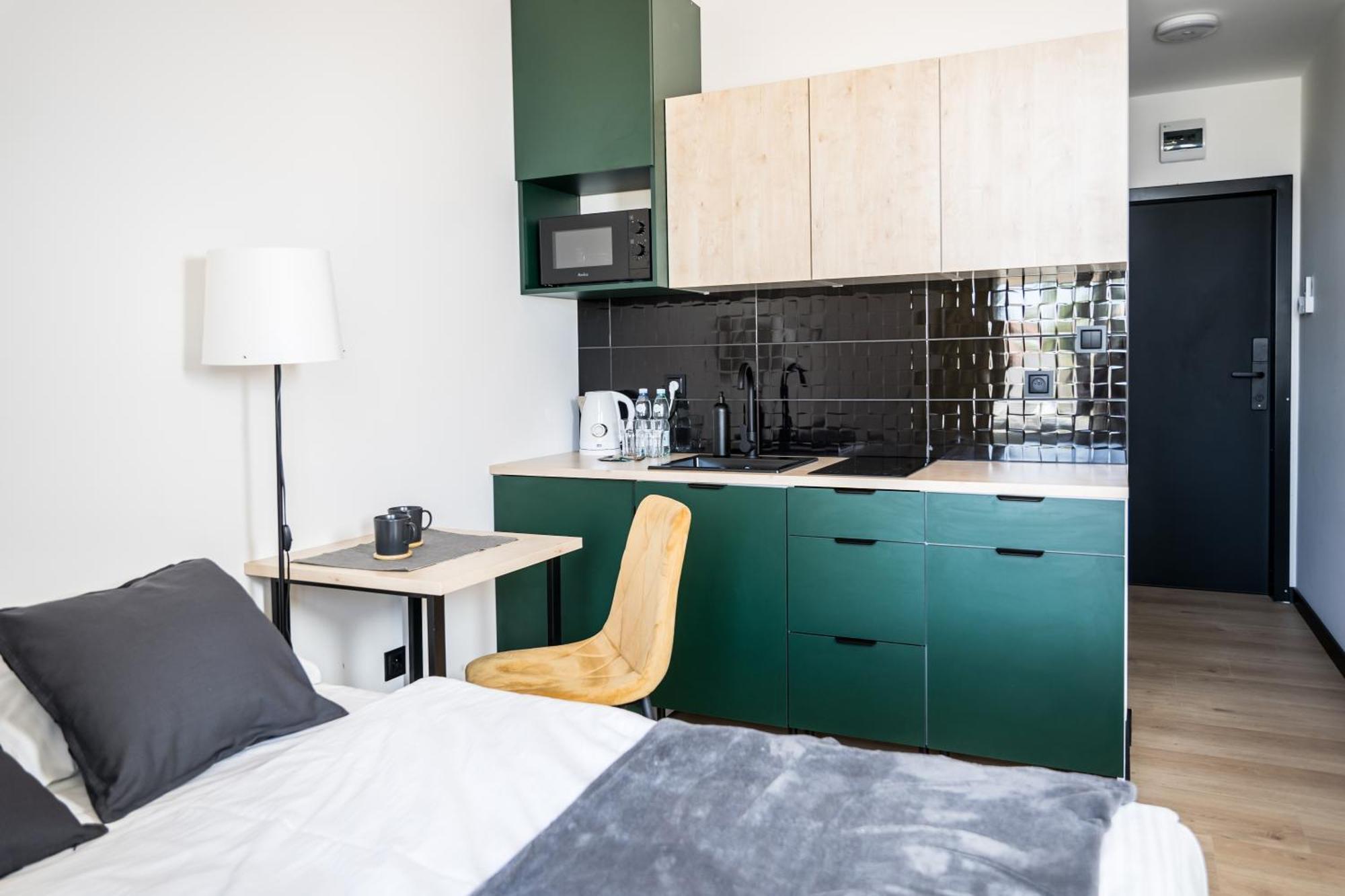 Tumski Apartments Free Parking Self Check-In 24H Poznan Bagian luar foto